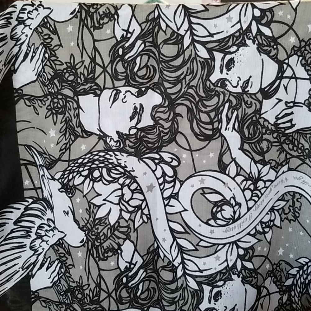 Serpent and Dove scarf